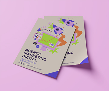 flyers personnalisable